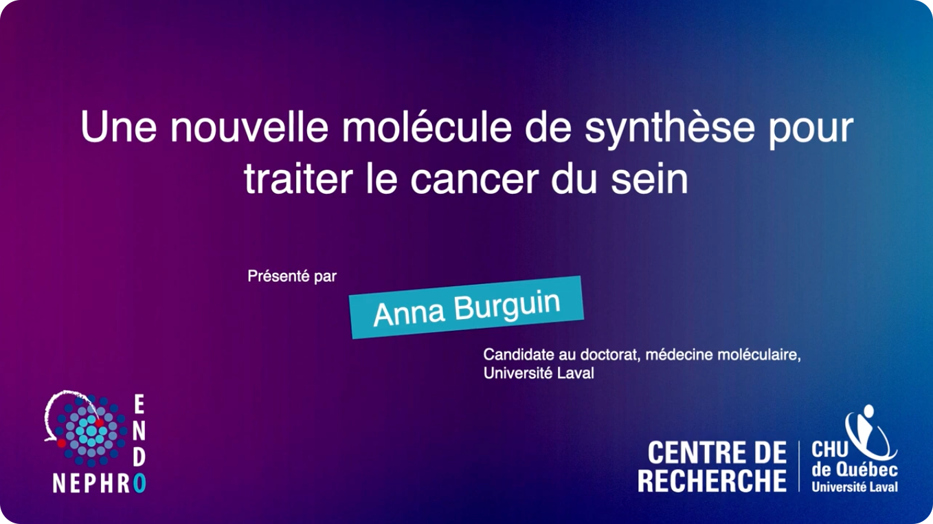 une nouvelle molécule de synthèse pour traiter le cancer du sein